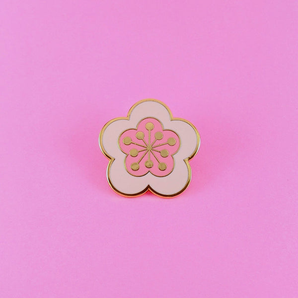 Plum Blossom Enamel Pin