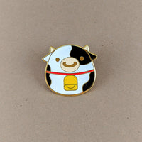 LUNAR NEW YEARS - CHUBBY SERIES - OX - SECOND LOVE - Enamel Pin